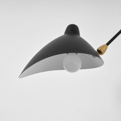 Multi Arm Spider Plug In Wall Lamp