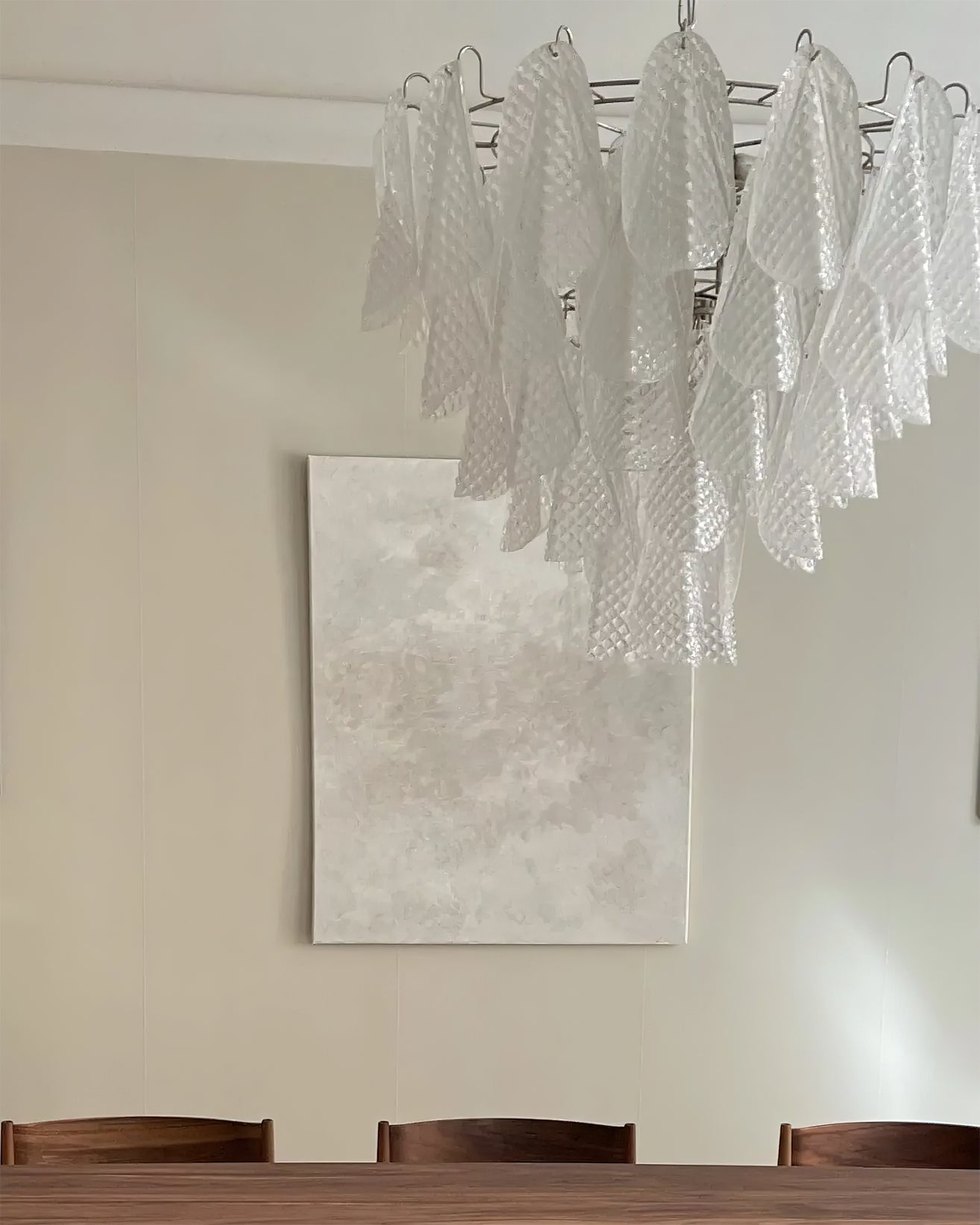 Vianna Ripple Glass Chandelier