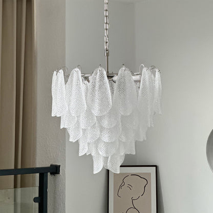 Vianna Ripple Glass Chandelier