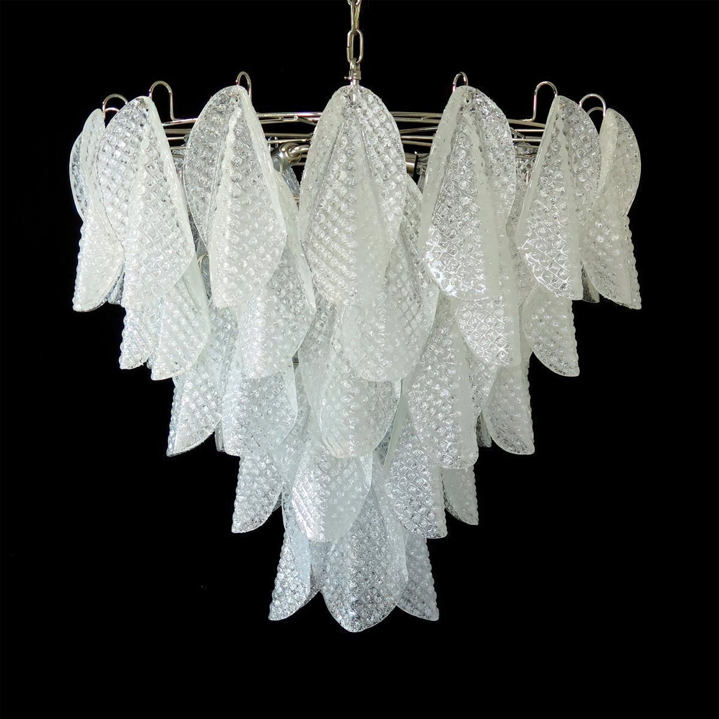 Vianna Ripple Glass Chandelier