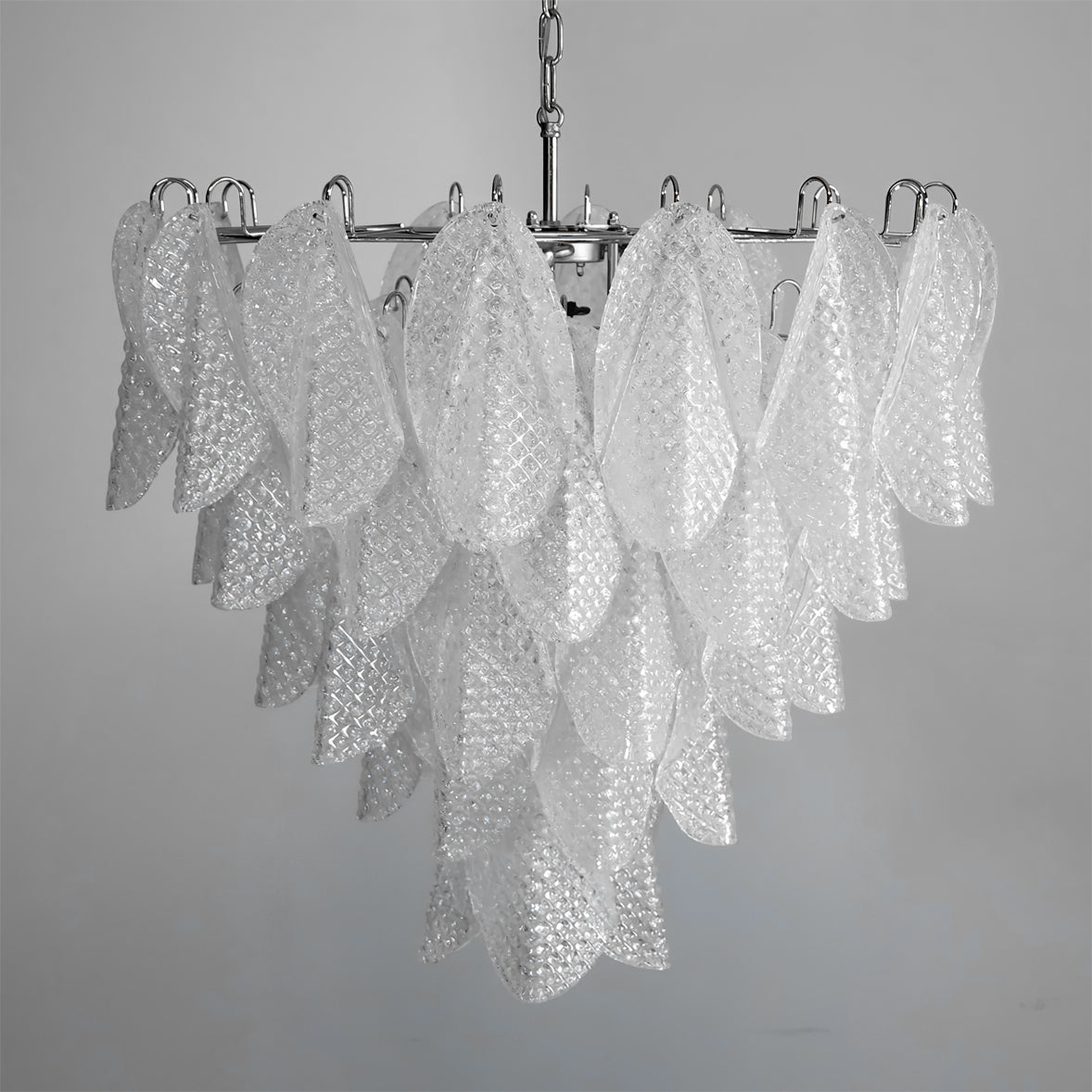 Vianna Ripple Glass Chandelier