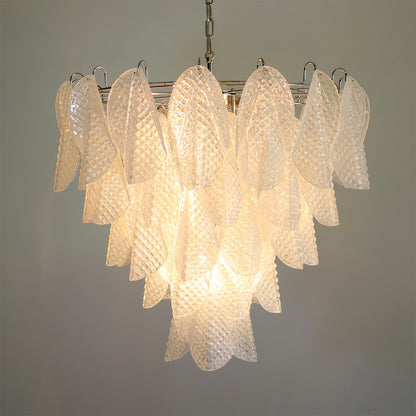 Vianna Ripple Glass Chandelier