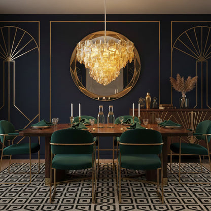 Vivara Glass Chandelier