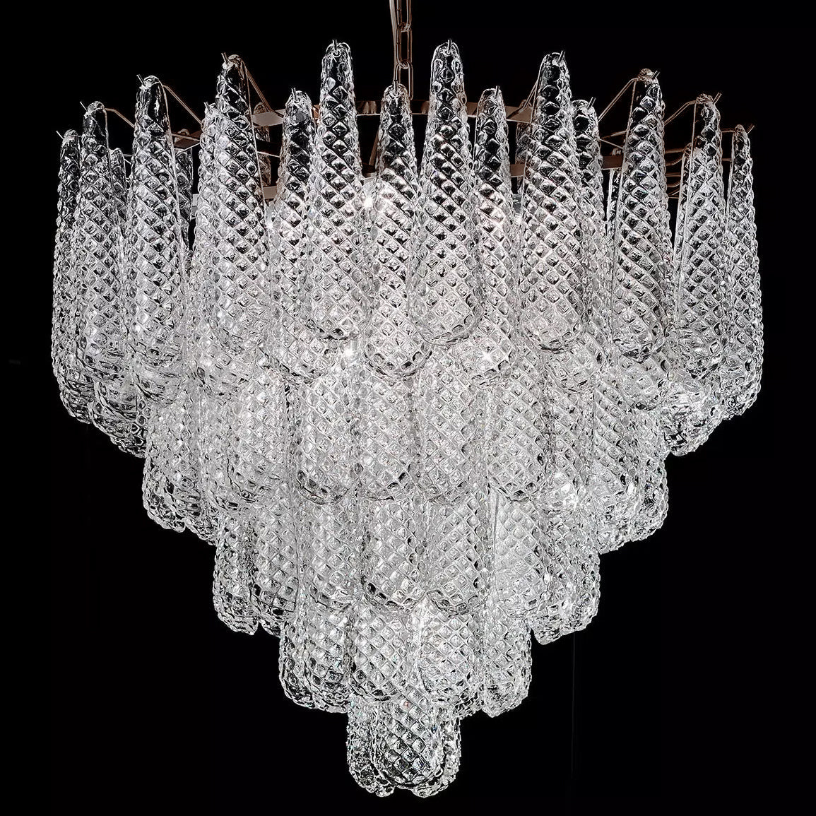Waffle Chandelier