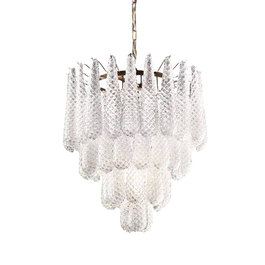 Waffle Chandelier