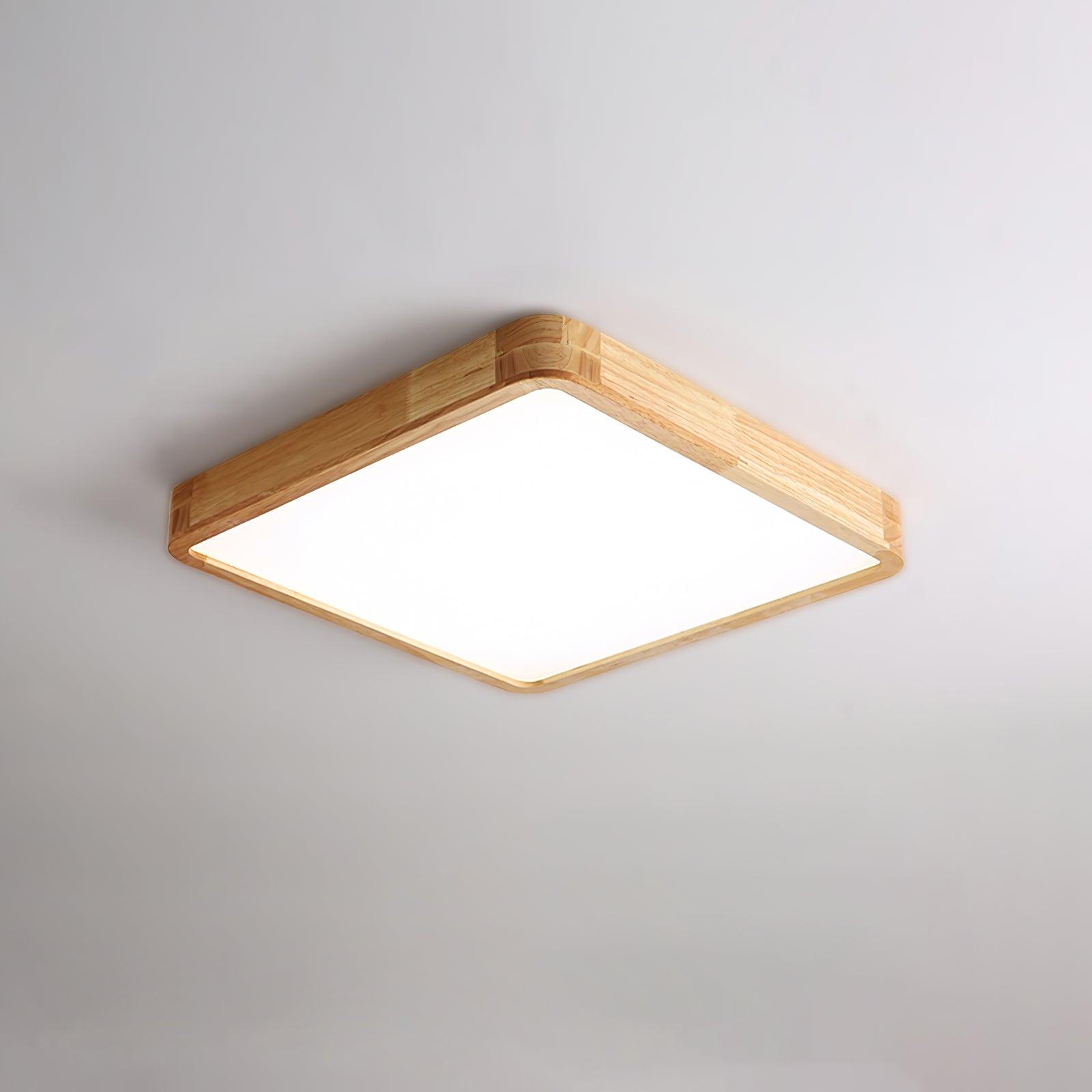 Wooden ceiling light size comparison - Casa Norex
