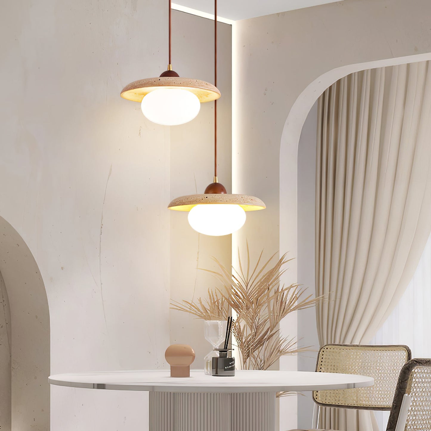 Carsa Travertine Pendant Lamp