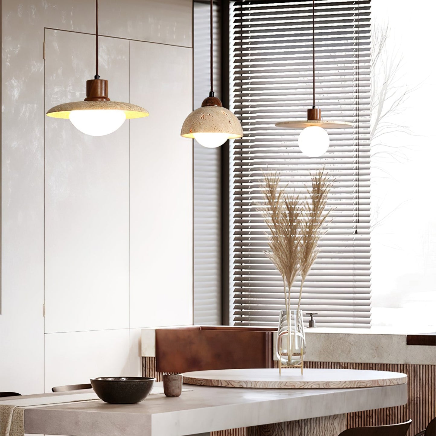 Carsa Travertine Pendant Lamp