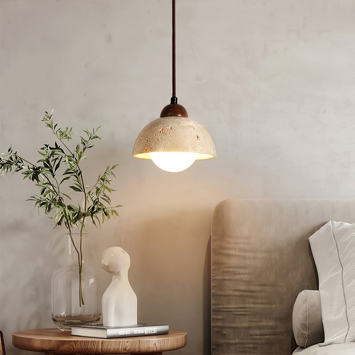 Carsa Travertine Pendant Lamp