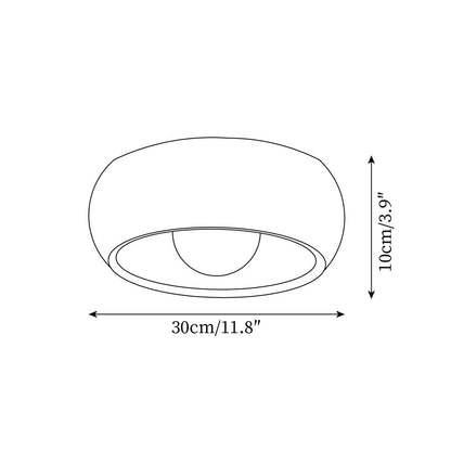 Zuwa ceiling lamp installed bathroom damp rated - Casa Norex