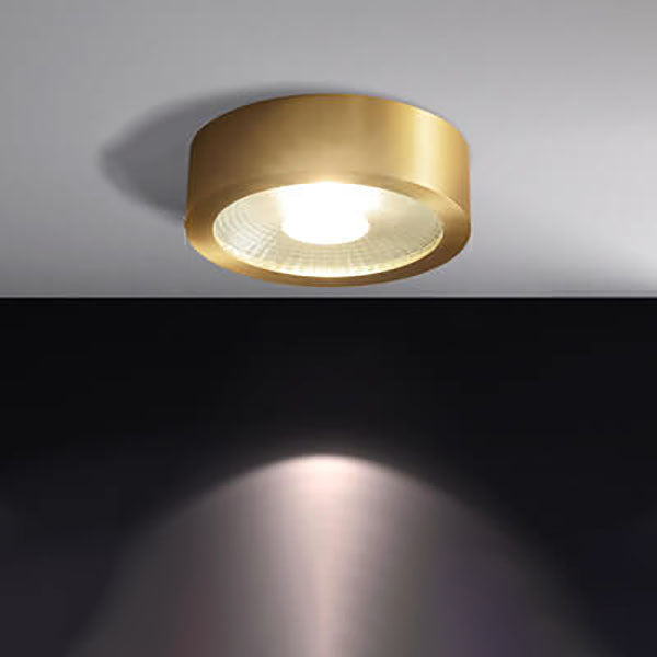 Halo Copper Flush Mount Light