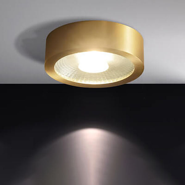 Close-up of 3 sizes 3.15"-4.72" on flush mount ceiling light | Casa Norex