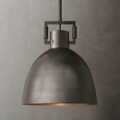 Machinist arch pendant light in dining room setting — industrial styling | Casa Norex