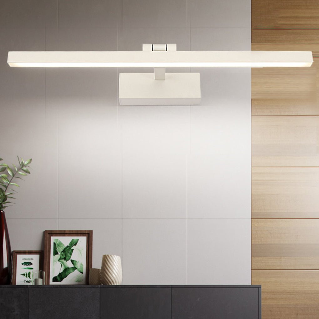 Rotatable LED vanity bar light bath bar vanity light brushed nickel led illumination | Casa Norex