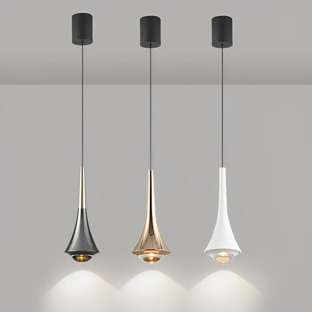 Taper Black Cone Pendant Light, product view 9