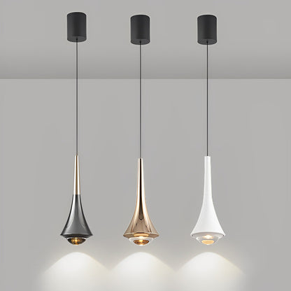 Taper Black Cone Pendant Light, product view 9
