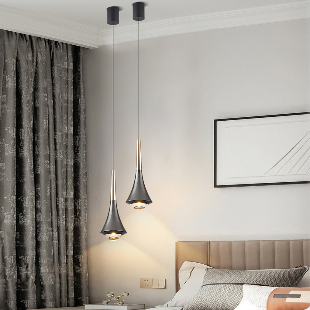 Taper Black Cone Pendant Light, product view 5