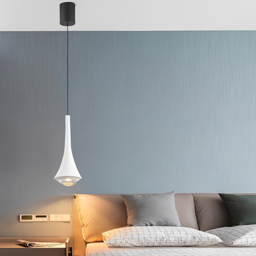 Taper Black Cone Pendant Light, product view 8