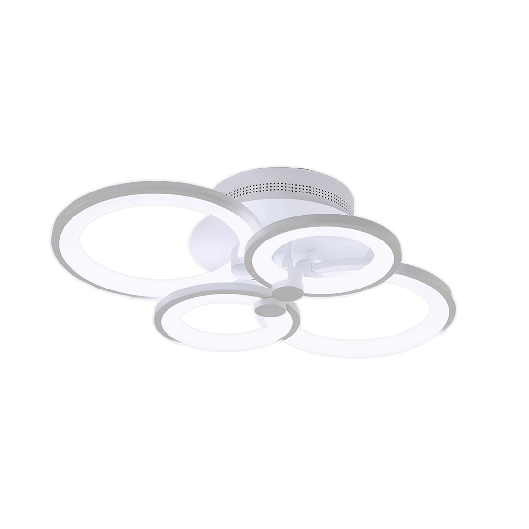 Orbital Overlapping Ring Ceiling Light, product view 3