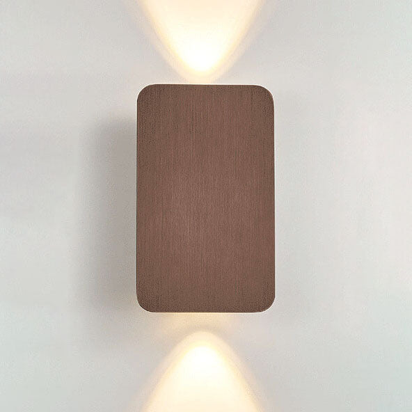 Wall sconce in coffee finish — alternate colorway | Casa Norex