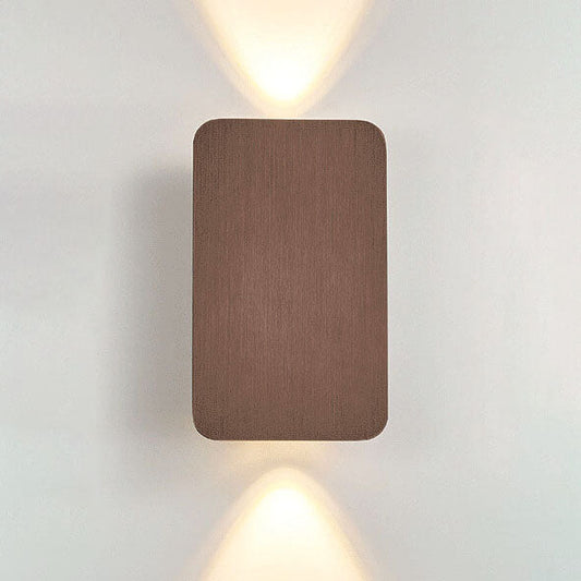 Wall sconce in coffee finish — alternate colorway | Casa Norex