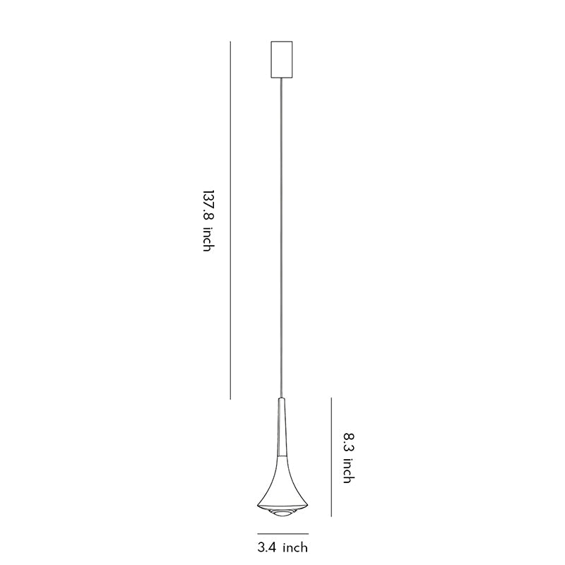 Dewdrop Teardrop Mini Pendant Light, product view 14