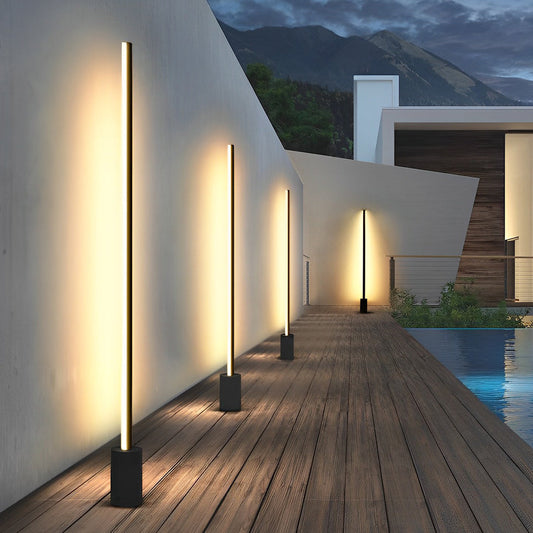 Outdoor floor lamp — stainless steel, IP65 waterproof | Casa Norex