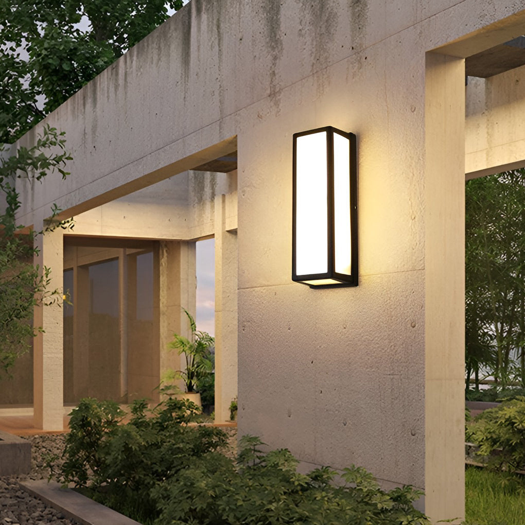Ashby wall light on a concrete wall — Casa Norex