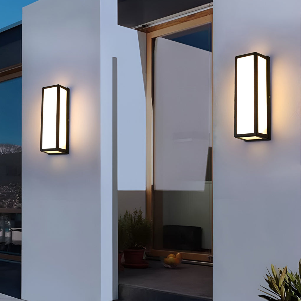 Ashby modern exterior wall light — Casa Norex