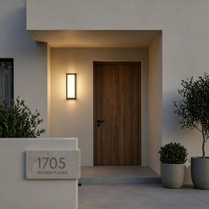 Ashby modern front door entry — Casa Norex
