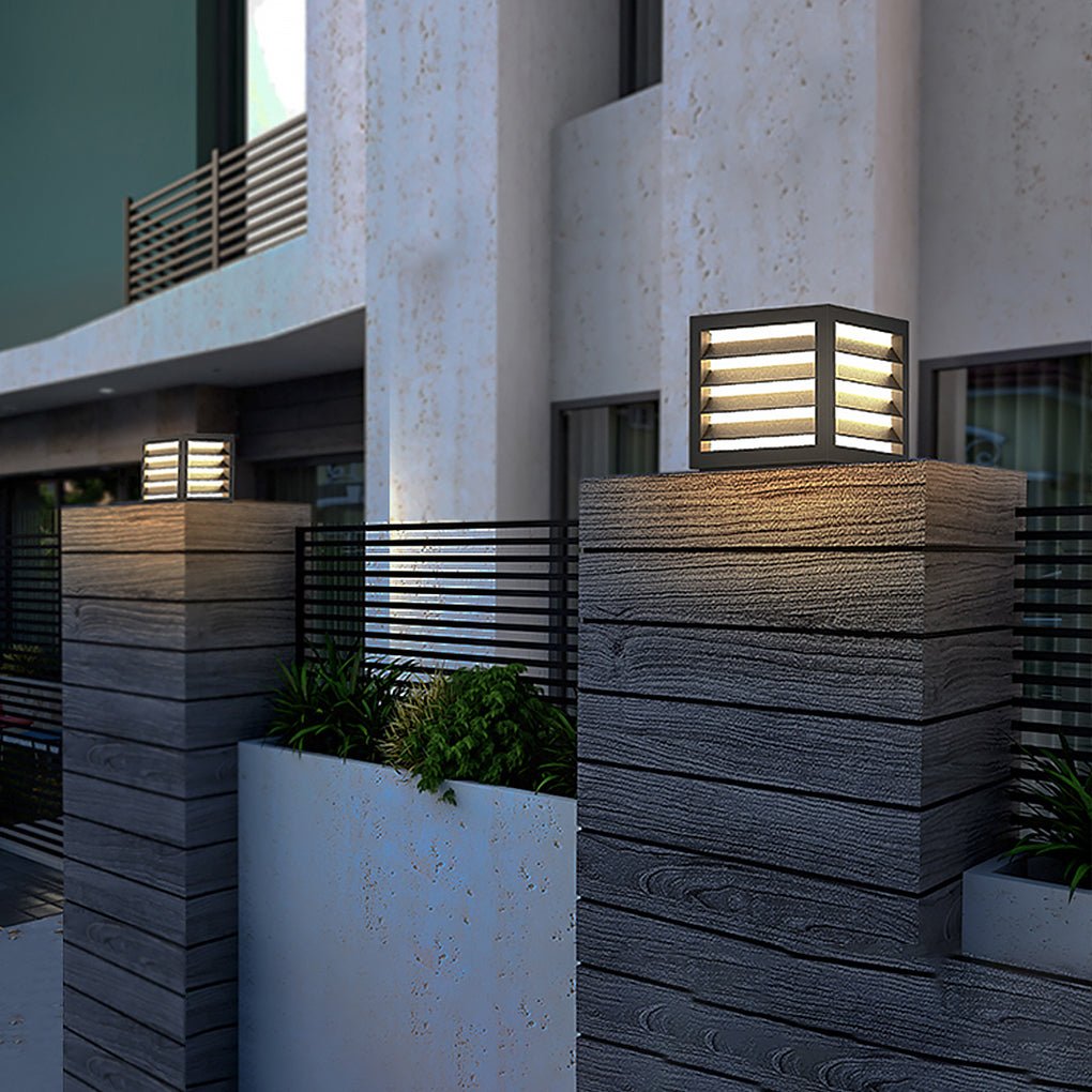 Harcourt driveway, garden and patio post light — Casa Norex