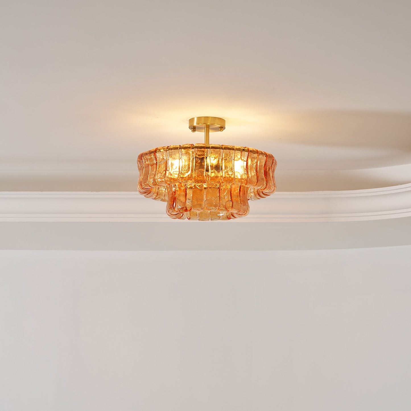 Ghiaccio Round Ceiling Lamp