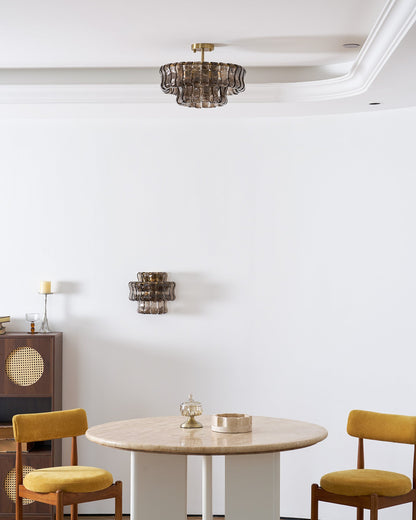 Ghiaccio Round Ceiling Lamp