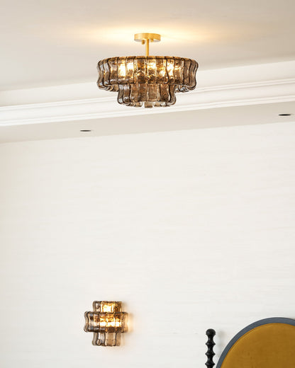 Ghiaccio Round Ceiling Lamp