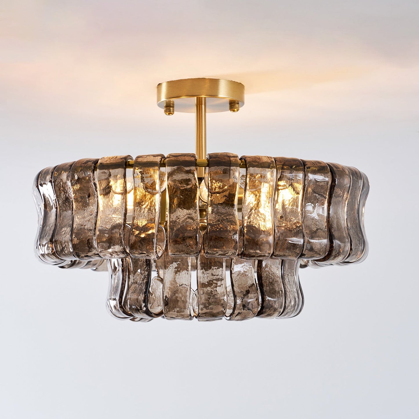 Ghiaccio Round Ceiling Lamp