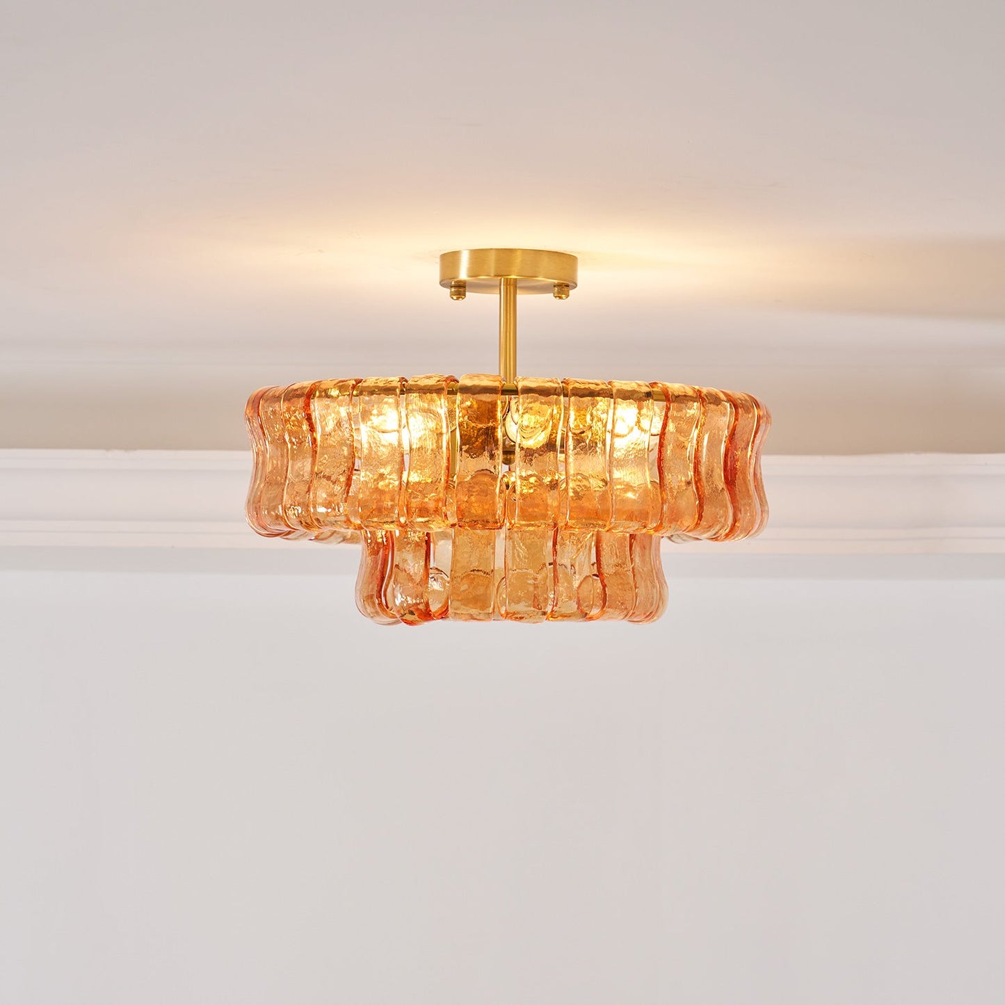 Ghiaccio Round Ceiling Lamp