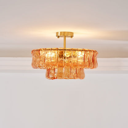 Ghiaccio Round Ceiling Lamp