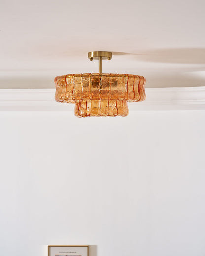 Ghiaccio Round Ceiling Lamp