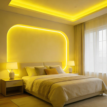 LED neon strip light in Warm White color — Casa Norex