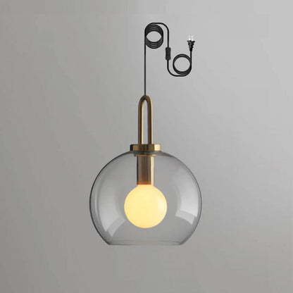 Pendulum Glass Swag Lights