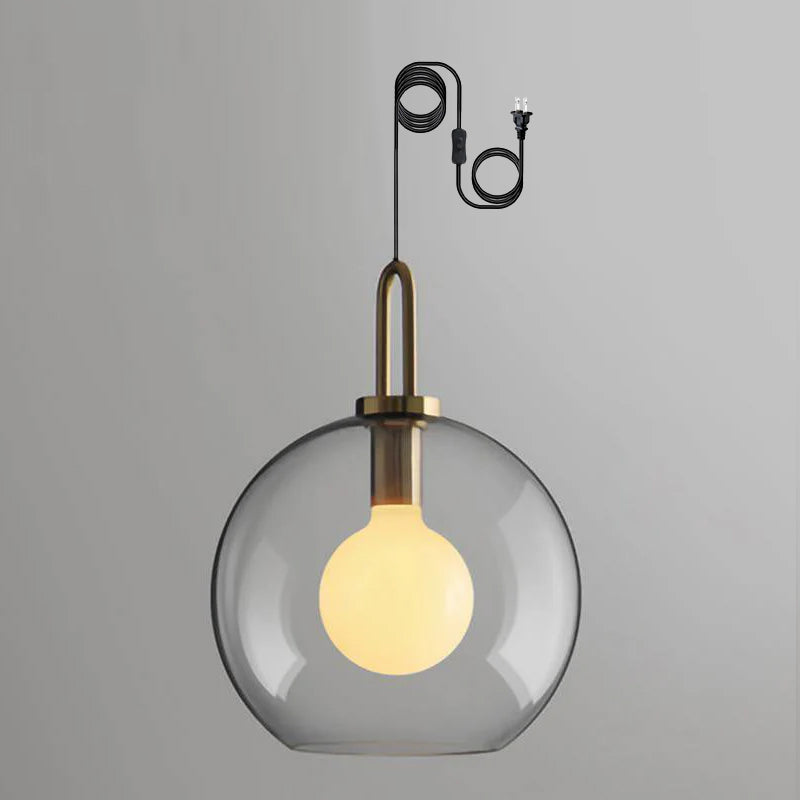 Pendulum Glass Swag Lights