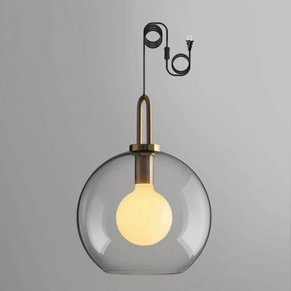 Pendulum Glass Swag Lights