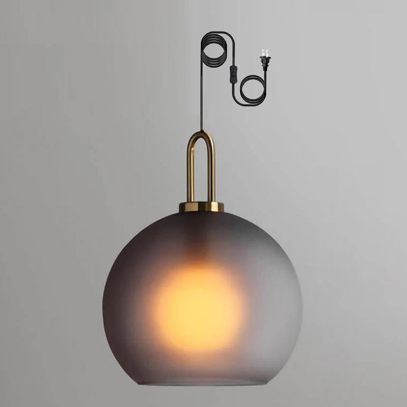 Pendulum Glass Swag Lights