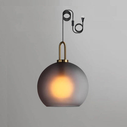 Pendulum Glass Swag Lights