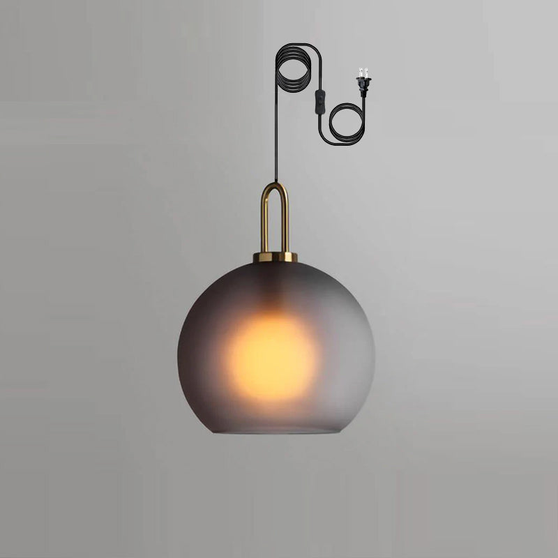 Pendulum Glass Swag Lights
