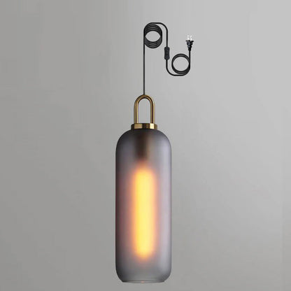 Pendulum Glass Swag Lights