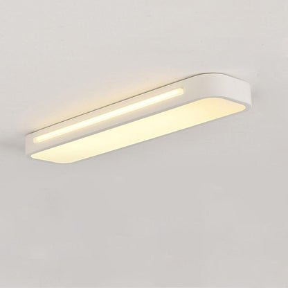 Pebble Long Oval LED Flush Mount Light, main product view