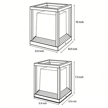 Plinth specification and size details — Casa Norex