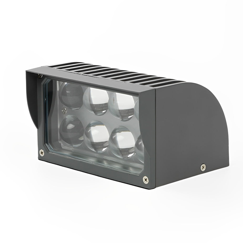 Outdoor facade spot light Quill, wall mounted spot light on a white background | Casa Norex