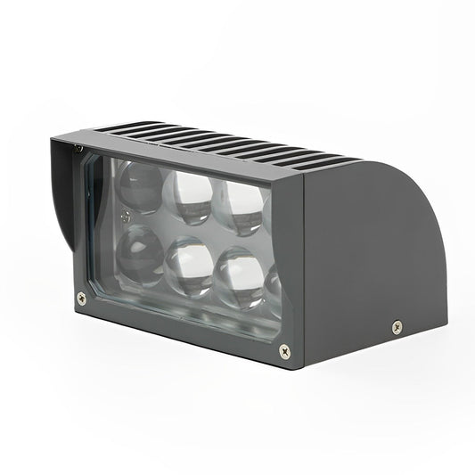 Outdoor facade spot light Quill, wall mounted spot light on a white background | Casa Norex